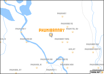 map of Phumĭ Ban Nây