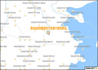 map of Phumĭ Bântéay Âmpĭl