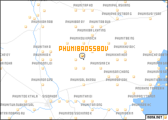 map of Phumĭ Baôs Sbov
