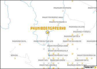 map of Phumĭ Bœ̆ng Preăh (1)