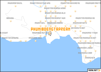 map of Phumĭ Bœ̆ng Tapréam