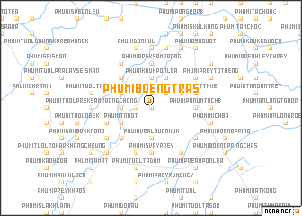 map of Phumĭ Bœ̆ng Trás