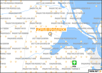 map of Phumĭ Buŏn Mŭkh