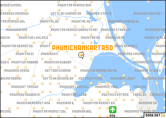 map of Phumĭ Châmkar Taso