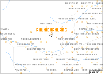 map of Phumĭ Châmlâng