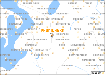 map of Phumĭ Chék (1)