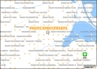 map of Phumĭ Chhák Krâsăng