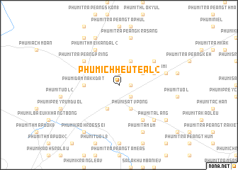 map of Phumĭ Chheutéal (2)