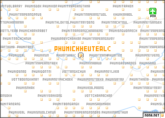 map of Phumĭ Chheutéal (2)