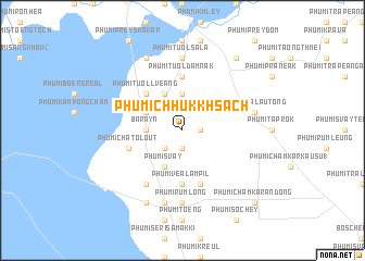 map of Phumĭ Chhuk Khsăch