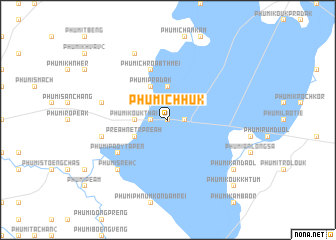 map of Phumĭ Chhuk