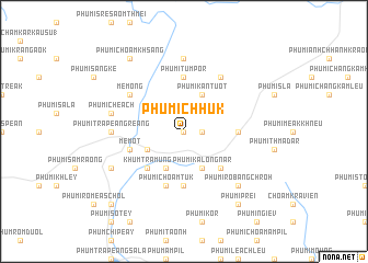 map of Phumĭ Chhuk