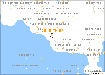 map of Phumĭ Chi Ăb