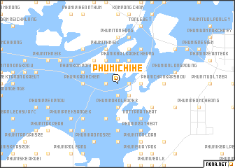 map of Phumĭ Chihê