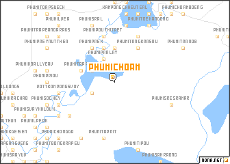 map of Phumĭ Chŏâm