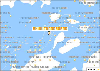 map of Phumĭ Chŏng Bœ̆ng