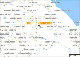 map of Phumĭ Chŏng Chab