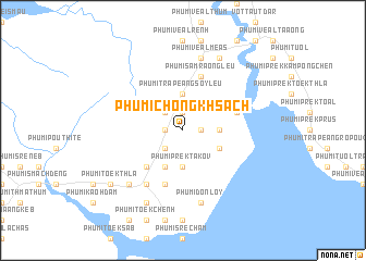 map of Phumĭ Chŏng Khsăch