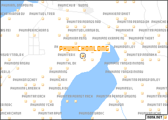 map of Phumĭ Chônlông