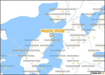 map of Phumĭ Chrab