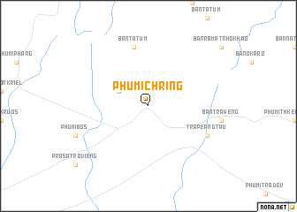 map of Phumĭ Chring