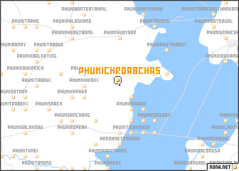 map of Phumĭ Chroăb Chăs