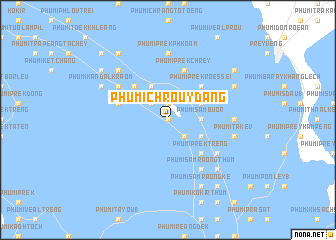 map of Phumĭ Chroŭy Dâng