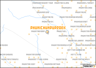 map of Phumĭ Chumpu Prœ̆k