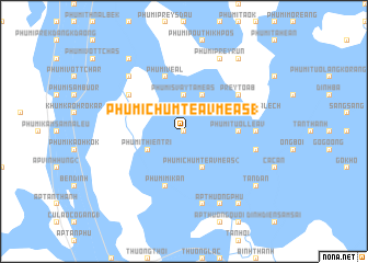 map of Phumĭ Chumtéav Méas (1)