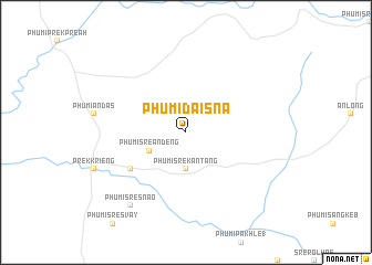 map of Phumĭ Dai Sna