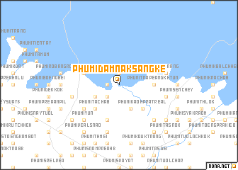 map of Phumĭ Dâmnăk Sângkê