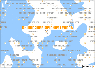 map of Phumĭ Dâmrei Prĭch A Steăng (1)