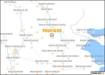 map of Phumĭ Dœ