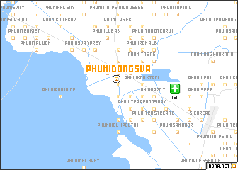 map of Phumĭ Dong Sva