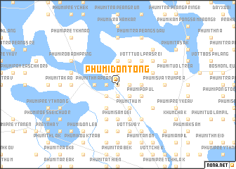 map of Phumĭ Don Tông