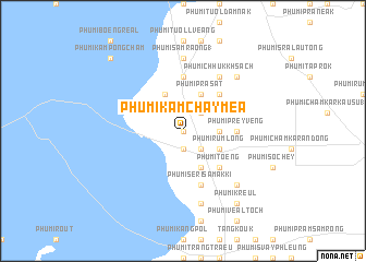 map of Phumĭ Kâmchay Méa