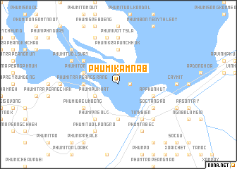 map of Phumĭ Kâmnáb