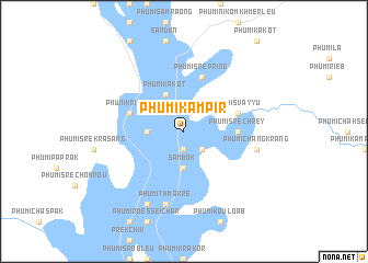 map of Phumĭ Kămpir