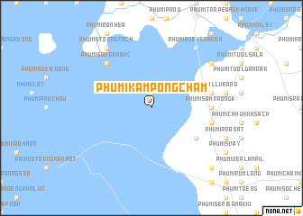 map of Phumĭ Kâmpóng Cham