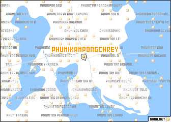 map of Phumĭ Kâmpóng Chrey