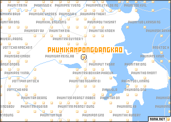 map of Phumĭ Kâmpóng Dângkaô