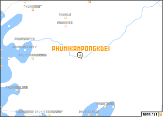 map of Phumĭ Kâmpóng Kdei