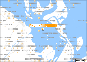 map of Phumĭ Kâmpóng Ŏh