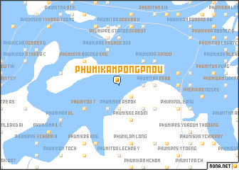 map of Phumĭ Kâmpóng Pnŏu