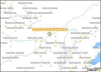 map of Phumĭ Kâmpóng Sdei