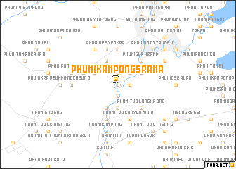 map of Phumĭ Kâmpóng Srâmâ