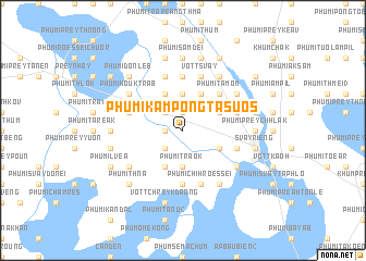 map of Phumĭ Kâmpóng Tasuŏs