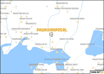 map of Phumĭ Kâmpréal
