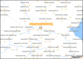 map of Phumĭ Kâmpring