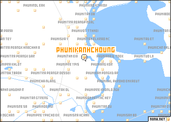 map of Phumĭ Kânhchoŭng